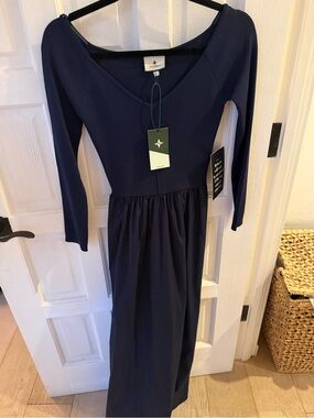 tuckernuck black clea dress Tuckernuck Black Dupioni Clea Dress Black / XL